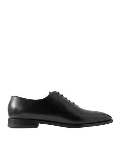 Manolo Blahnik Snowdon Whole-Cut Glossed-Leather Oxford Shoes - Men | Thumbnail 1 Manolo Blahnik Snowdon Whole-Cut Glossed-Leather Oxford Shoes - Men | Thumbnail 1