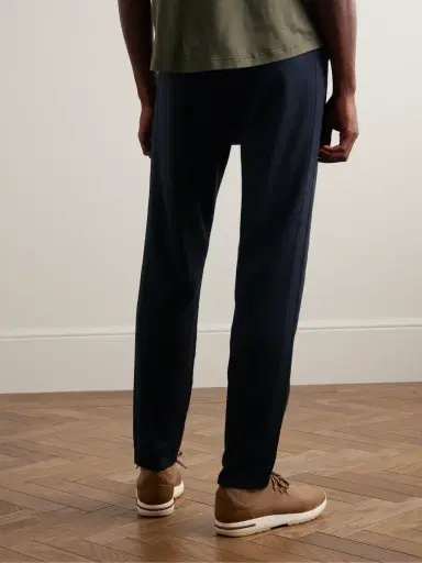 Loro Piana Balfour Cashmere, Virgin Wool and Silk-Blend Sweatpants - Men | Thumbnail 3 Loro Piana Balfour Cashmere, Virgin Wool and Silk-Blend Sweatpants - Men | Thumbnail 3