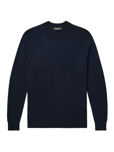 Loro Piana Cashmere, Virgin Wool and Silk-Blend Sweater - Men | Thumbnail 1 Loro Piana Cashmere, Virgin Wool and Silk-Blend Sweater - Men | Thumbnail 1