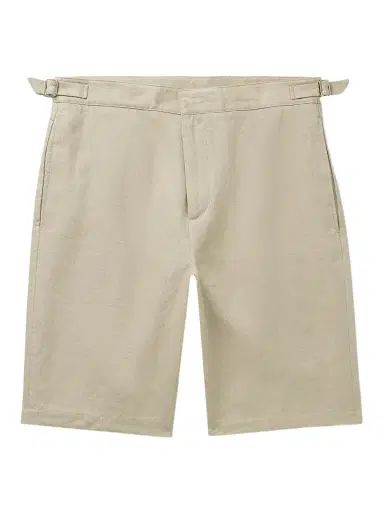 Loro Piana Majuro Straight-Leg Linen Bermuda Shorts - Men | Thumbnail 1 Loro Piana Majuro Straight-Leg Linen Bermuda Shorts - Men | Thumbnail 1