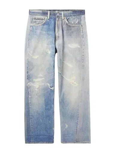 Our Legacy Third Cut Straight-Leg Printed Jeans - Men | Thumbnail 1 Our Legacy Third Cut Straight-Leg Printed Jeans - Men | Thumbnail 1
