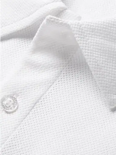 Sunspel Riviera Cotton-Mesh Polo Shirt - Men | Thumbnail 5 Sunspel Riviera Cotton-Mesh Polo Shirt - Men | Thumbnail 5