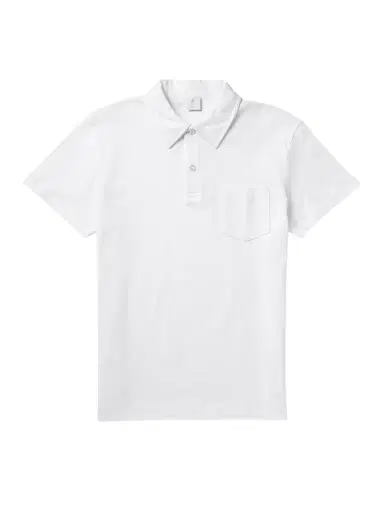 Sunspel Riviera Cotton-Mesh Polo Shirt - Men | Thumbnail 1 Sunspel Riviera Cotton-Mesh Polo Shirt - Men | Thumbnail 1