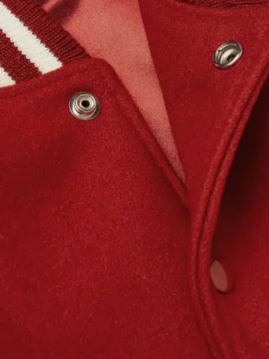 Golden Bear The Hayes Leather-Trimmed Wool-Blend Varsity Jacket - Men | Thumbnail 4 Golden Bear The Hayes Leather-Trimmed Wool-Blend Varsity Jacket - Men | Thumbnail 4