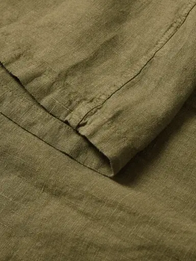 Portuguese Flannel Camp-Collar Linen Shirt - Men | Thumbnail 4 Portuguese Flannel Camp-Collar Linen Shirt - Men | Thumbnail 4
