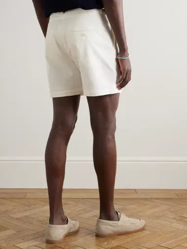 Orlebar Brown Bulldog Slim-Fit Cotton-Blend Twill Shorts - Men | Thumbnail 4 Orlebar Brown Bulldog Slim-Fit Cotton-Blend Twill Shorts - Men | Thumbnail 4