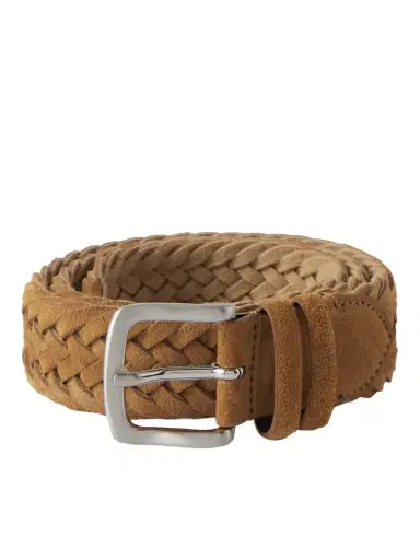 MR P. 3.5cm Woven Suede Belt - Men | Thumbnail 1 MR P. 3.5cm Woven Suede Belt - Men | Thumbnail 1