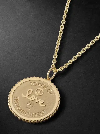 Sydney Evan Gold Diamond Pendant Necklace - Men | Thumbnail 4 Sydney Evan Gold Diamond Pendant Necklace - Men | Thumbnail 4