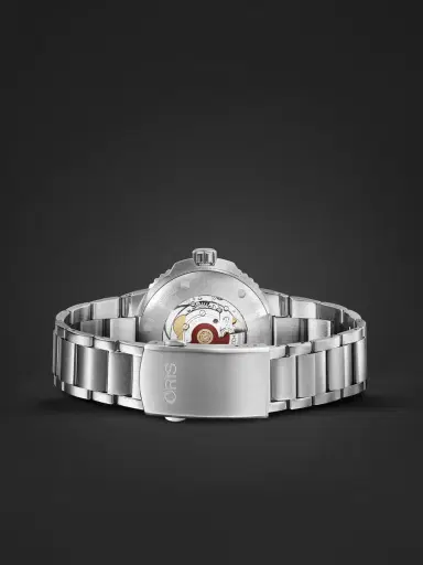 ORIS Bracenet Aquis Automatic Stainless Steel Watch, Ref. 01 733 7730 4137-07 8 24 05PEB - Men | Thumbnail 4 ORIS Bracenet Aquis Automatic Stainless Steel Watch, Ref. 01 733 7730 4137-07 8 24 05PEB - Men | Thumbnail 4