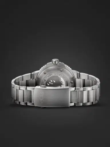 ORIS Aquis Dat Watt Limited Edition II Automatic Stainless Steel Watch, Ref. 01 743 7734 4197-Set - Men | Thumbnail 4 ORIS Aquis Dat Watt Limited Edition II Automatic Stainless Steel Watch, Ref. 01 743 7734 4197-Set - Men | Thumbnail 4