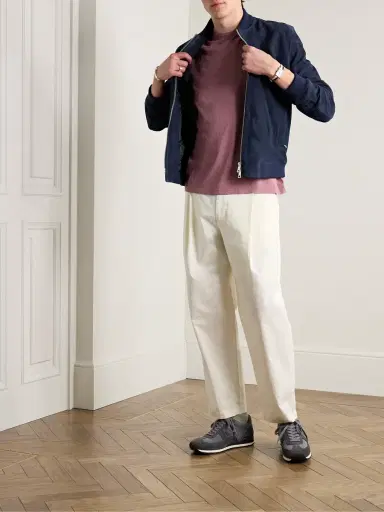 MR P. Suede Bomber Jacket - Men | Thumbnail 2 MR P. Suede Bomber Jacket - Men | Thumbnail 2