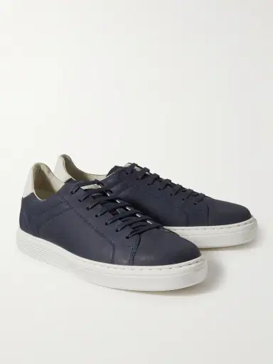 Brunello Cucinelli Nubuck Sneakers - Men | Thumbnail 3 Brunello Cucinelli Nubuck Sneakers - Men | Thumbnail 3