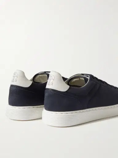 Brunello Cucinelli Nubuck Sneakers - Men | Thumbnail 4 Brunello Cucinelli Nubuck Sneakers - Men | Thumbnail 4