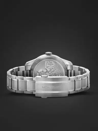 Montblanc 1858 0 Oxygen The 8000 Automatic Stainless Steel Watch, Ref. MB130984 - Men | Thumbnail 6 Montblanc 1858 0 Oxygen The 8000 Automatic Stainless Steel Watch, Ref. MB130984 - Men | Thumbnail 6