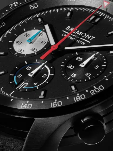 Bremont Williams Racing WR45 Limited Edition Automatic Chronograph Stainless Steel and Alcantara Watch, Ref. WR-45-R-S - Men | Thumbnail 6 Bremont Williams Racing WR45 Limited Edition Automatic Chronograph Stainless Steel and Alcantara Watch, Ref. WR-45-R-S - Men | Thumbnail 6
