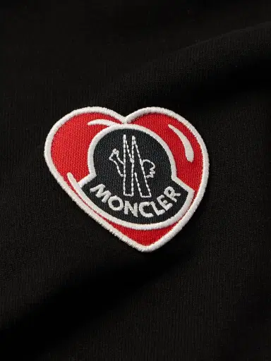 Moncler Logo-Appliquéd Cotton-Jersey Sweatshirt - Men | Thumbnail 4 Moncler Logo-Appliquéd Cotton-Jersey Sweatshirt - Men | Thumbnail 4