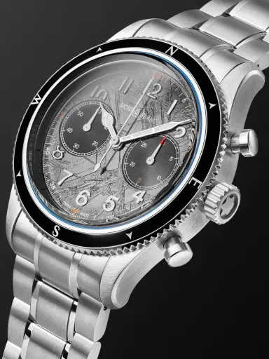 Montblanc 1858 0 Oxygen The 8000 Automatic Chronograph Stainless Steel Watch, Ref. 130983 - Men | Thumbnail 3 Montblanc 1858 0 Oxygen The 8000 Automatic Chronograph Stainless Steel Watch, Ref. 130983 - Men | Thumbnail 3