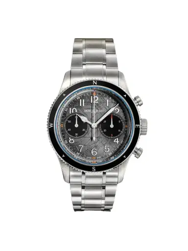 Montblanc 1858 0 Oxygen The 8000 Automatic Chronograph Stainless Steel Watch, Ref. 130983 - Men | Thumbnail 1 Montblanc 1858 0 Oxygen The 8000 Automatic Chronograph Stainless Steel Watch, Ref. 130983 - Men | Thumbnail 1