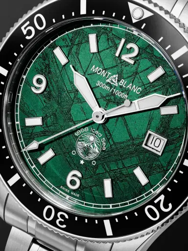 Montblanc 1858 Iced Sea Automatic Stainless Steel and Ceramic Watch, Ref. MB130810 - Men | Thumbnail 5 Montblanc 1858 Iced Sea Automatic Stainless Steel and Ceramic Watch, Ref. MB130810 - Men | Thumbnail 5