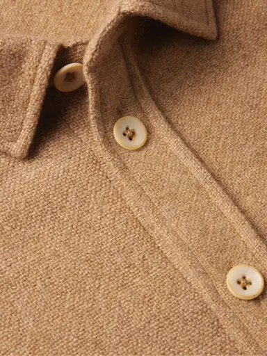 The Elder Statesman Cashmere Overshirt - Men | Thumbnail 4 The Elder Statesman Cashmere Overshirt - Men | Thumbnail 4