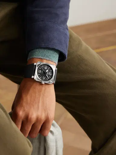 Bell & Ross BR 03 Automatic Stainless Steel Watch, Ref. BR03A-BL-ST/SRB - Men | Thumbnail 2 Bell & Ross BR 03 Automatic Stainless Steel Watch, Ref. BR03A-BL-ST/SRB - Men | Thumbnail 2