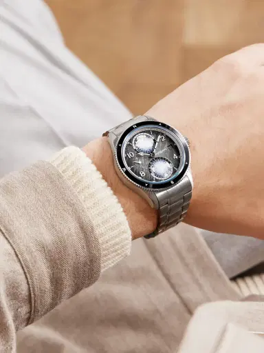 Montblanc 1858 Geosphere 0 Oxygen The 8000 Automatic Titanium, Ceramic and Stainless Steel Watch, Ref. 130982 BU24 NOV - Men | Thumbnail 2 Montblanc 1858 Geosphere 0 Oxygen The 8000 Automatic Titanium, Ceramic and Stainless Steel Watch, Ref. 130982 BU24 NOV - Men | Thumbnail 2