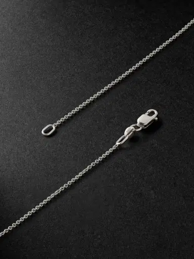 Ileana Makri Golden Eye Mini White Gold Multi-Stone Pendant Necklace - Men | Thumbnail 3 Ileana Makri Golden Eye Mini White Gold Multi-Stone Pendant Necklace - Men | Thumbnail 3