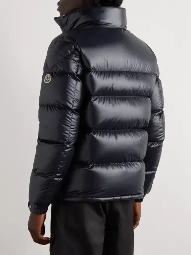 Moncler Skarsting Quilted Shell and Logo-Embroidered Jacquard-Knit Down Jacket - Men | Thumbnail 3 Moncler Skarsting Quilted Shell and Logo-Embroidered Jacquard-Knit Down Jacket - Men | Thumbnail 3