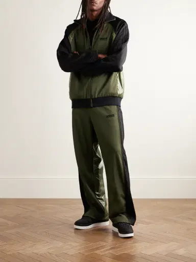 Moncler Genius adidas Originals Straight-Leg Striped Tech-Jersey and Shell Sweatpants - Men | Thumbnail 2 Moncler Genius adidas Originals Straight-Leg Striped Tech-Jersey and Shell Sweatpants - Men | Thumbnail 2