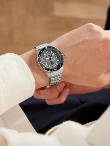 Montblanc 1858 Iced Sea Automatic Stainless Steel and Ceramic Watch, Ref. MB130793 - Men | Thumbnail 2 Montblanc 1858 Iced Sea Automatic Stainless Steel and Ceramic Watch, Ref. MB130793 - Men | Thumbnail 2