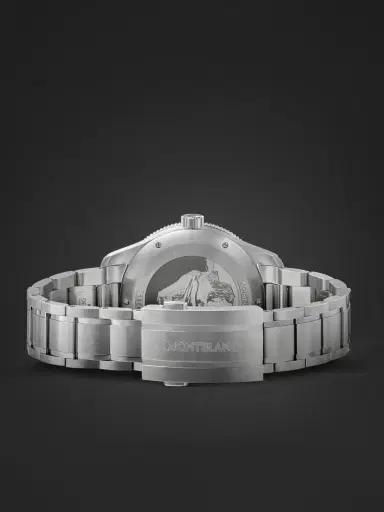 Montblanc 1858 Iced Sea Automatic Stainless Steel and Ceramic Watch, Ref. MB130793 - Men | Thumbnail 6 Montblanc 1858 Iced Sea Automatic Stainless Steel and Ceramic Watch, Ref. MB130793 - Men | Thumbnail 6