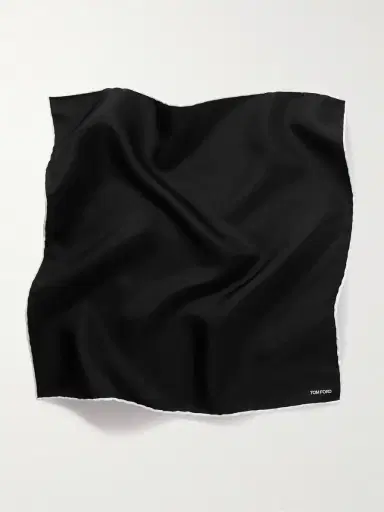 Tom Ford Silk-Twill Pocket Square - Men | Thumbnail 2 Tom Ford Silk-Twill Pocket Square - Men | Thumbnail 2