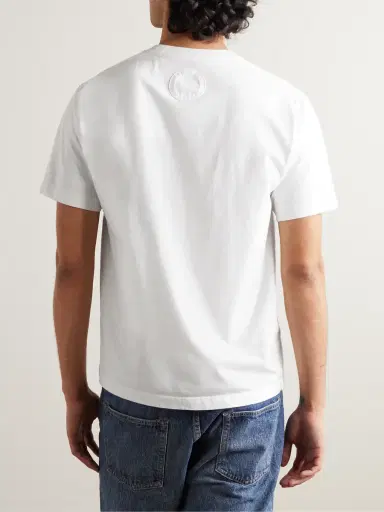 Blue Blue Japan Cotton-Jersey T-Shirt - Men | Thumbnail 4 Blue Blue Japan Cotton-Jersey T-Shirt - Men | Thumbnail 4
