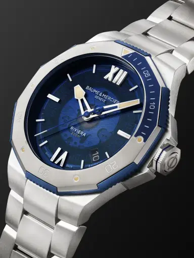 Baume & Mercier Riviera 50th Anniversary Automatic Stainless Steel Watch, Ref. 10747 - Men | Thumbnail 3 Baume & Mercier Riviera 50th Anniversary Automatic Stainless Steel Watch, Ref. 10747 - Men | Thumbnail 3