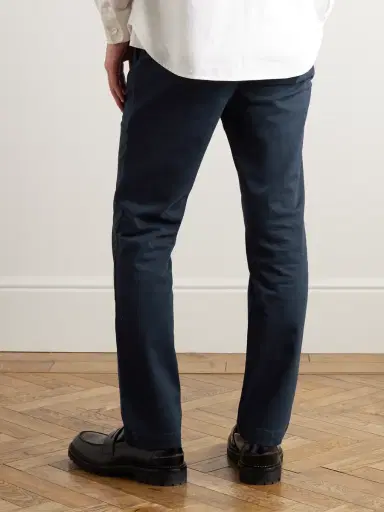 MR P. Straight-Leg Cotton-Blend Twill Drawstring Trousers - Men | Thumbnail 3 MR P. Straight-Leg Cotton-Blend Twill Drawstring Trousers - Men | Thumbnail 3