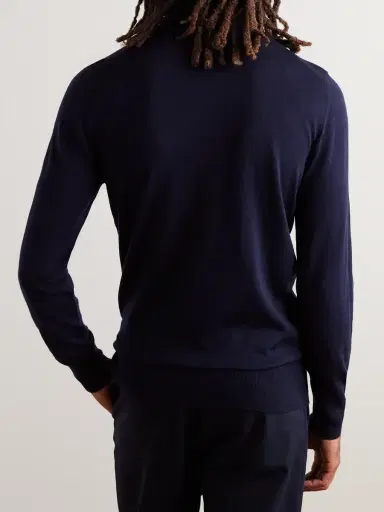 MR P. Slim-Fit Merino Wool Rollneck Sweater - Men | Thumbnail 4 MR P. Slim-Fit Merino Wool Rollneck Sweater - Men | Thumbnail 4