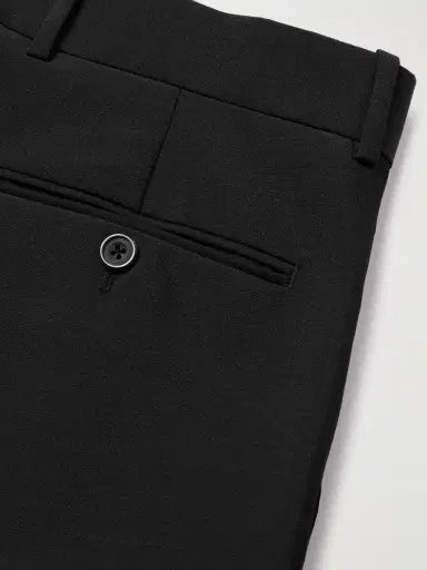 Alexander McQueen Slim-Fit Pleated Wool and Mohair-Blend Suit Trousers - Men | Thumbnail 4 Alexander McQueen Slim-Fit Pleated Wool and Mohair-Blend Suit Trousers - Men | Thumbnail 4