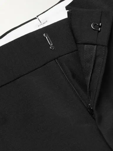Alexander McQueen Slim-Fit Pleated Wool and Mohair-Blend Suit Trousers - Men | Thumbnail 5 Alexander McQueen Slim-Fit Pleated Wool and Mohair-Blend Suit Trousers - Men | Thumbnail 5