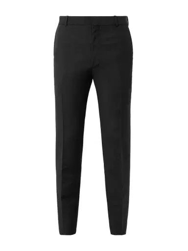 Alexander McQueen Slim-Fit Pleated Wool and Mohair-Blend Suit Trousers - Men | Thumbnail 1 Alexander McQueen Slim-Fit Pleated Wool and Mohair-Blend Suit Trousers - Men | Thumbnail 1