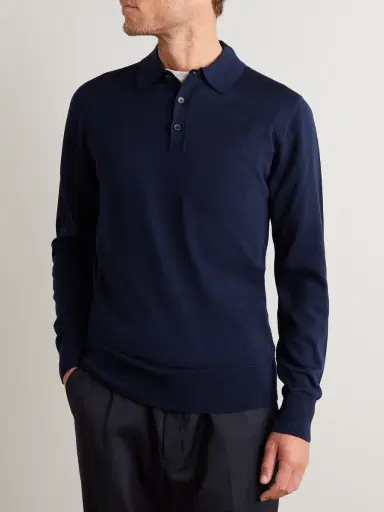 MR P. Merino Wool Polo Shirt - Men | Thumbnail 3 MR P. Merino Wool Polo Shirt - Men | Thumbnail 3