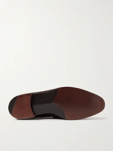 George Cleverley Bradley II Suede Penny Loafers - Men | Thumbnail 3 George Cleverley Bradley II Suede Penny Loafers - Men | Thumbnail 3