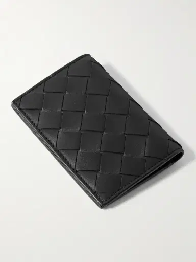 Bottega Veneta Intrecciato Leather Bifold Cardholder - Men | Thumbnail 2 Bottega Veneta Intrecciato Leather Bifold Cardholder - Men | Thumbnail 2