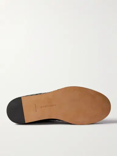 Bottega Veneta Intrecciato Full-Grain Leather Slippers - Men | Thumbnail 3 Bottega Veneta Intrecciato Full-Grain Leather Slippers - Men | Thumbnail 3