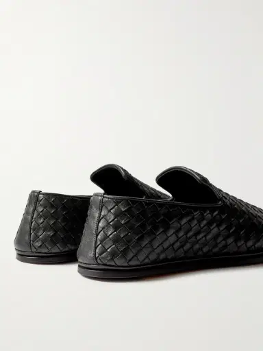 Bottega Veneta Intrecciato Full-Grain Leather Slippers - Men | Thumbnail 5 Bottega Veneta Intrecciato Full-Grain Leather Slippers - Men | Thumbnail 5