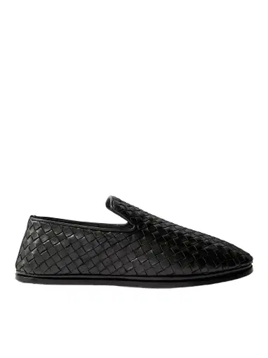 Bottega Veneta Intrecciato Full-Grain Leather Slippers - Men | Thumbnail 1 Bottega Veneta Intrecciato Full-Grain Leather Slippers - Men | Thumbnail 1