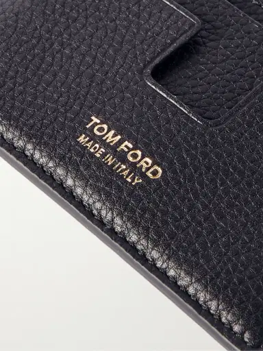 Tom Ford Full-Grain Leather Cardholder - Men | Thumbnail 3 Tom Ford Full-Grain Leather Cardholder - Men | Thumbnail 3
