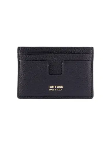 Tom Ford Full-Grain Leather Cardholder - Men | Thumbnail 1 Tom Ford Full-Grain Leather Cardholder - Men | Thumbnail 1