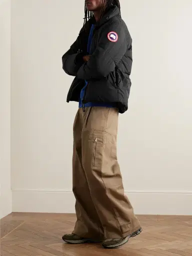 Canada Goose Lawrence Logo-Appliquéd Quilted Enduraluxe® Hooded Down Jacket - Men | Thumbnail 2 Canada Goose Lawrence Logo-Appliquéd Quilted Enduraluxe® Hooded Down Jacket - Men | Thumbnail 2