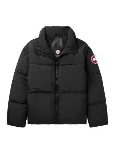 Canada Goose Lawrence Logo-Appliquéd Quilted Enduraluxe® Hooded Down Jacket - Men | Thumbnail 1 Canada Goose Lawrence Logo-Appliquéd Quilted Enduraluxe® Hooded Down Jacket - Men | Thumbnail 1