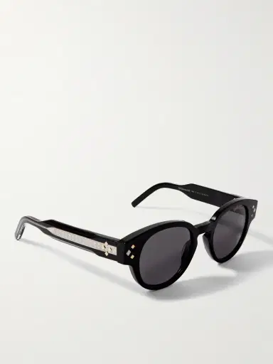 DIOR Eyewear CD Diamond R2I Acetate and Silver-Tone Round-Frame Sunglasses - Men | Thumbnail 4 DIOR Eyewear CD Diamond R2I Acetate and Silver-Tone Round-Frame Sunglasses - Men | Thumbnail 4